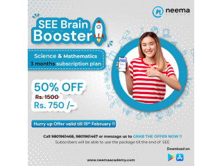 SEE Brain booster | Math & Science Combo Online Course