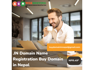 Start.IN Domain Name Registration Buy Domain in Nepal Just NPR.49*/Only- AGM Web Hosting