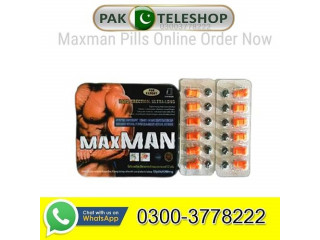 Maxman Pills Price In Gujranwala\ 03003778222