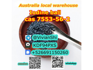 Buy CAS 7553-56-2 Iodine I2 ball Australia local warehouse 100% safe delivery Telegram: @VivianShi