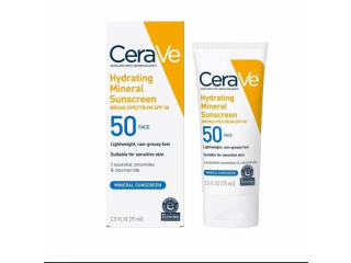 CeraVe Hydrating Mineral Sunscreen in Gujrat-03008151133