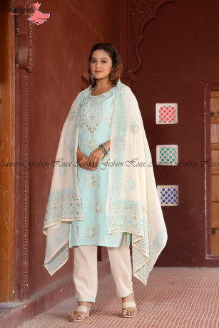 aamayra-fashion-house-sky-blue-stripe-printed-kurti-with-cream-pant-and-shawl-set-for-women-big-1