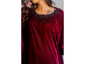 aamayra-fashion-house-maroon-velvet-kaftan-kurti-with-black-woolen-pant-for-women-small-4